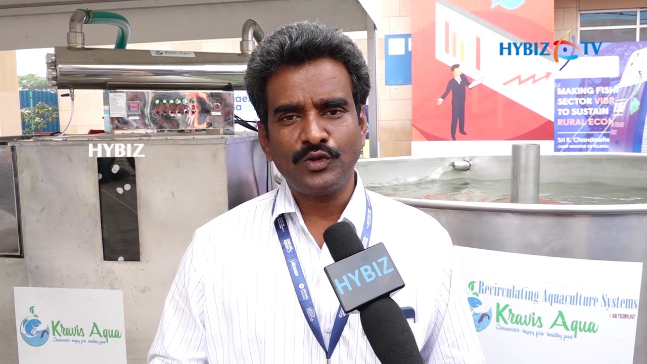 Kravis Aqua, Viswanadha Raju Bh. R | Aquaex India 2018 Expo in Hitex Hyderabad