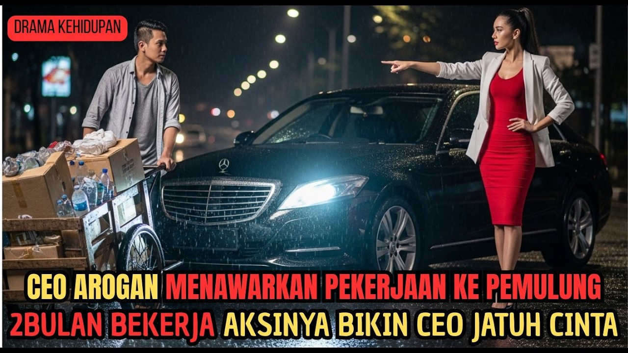 CEO SOMBONG Menawarkan Pekerjaan ke PEMULUNG, 2 Bulan BeKerja Aksinya Bikin CEO Itu Jatuh Cinta