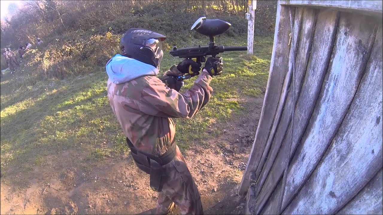 Delta Force Cardiff: Paint balling with my college