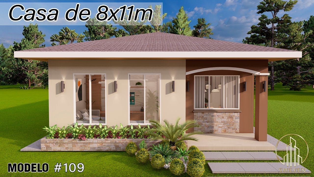 Casa de 8x11m