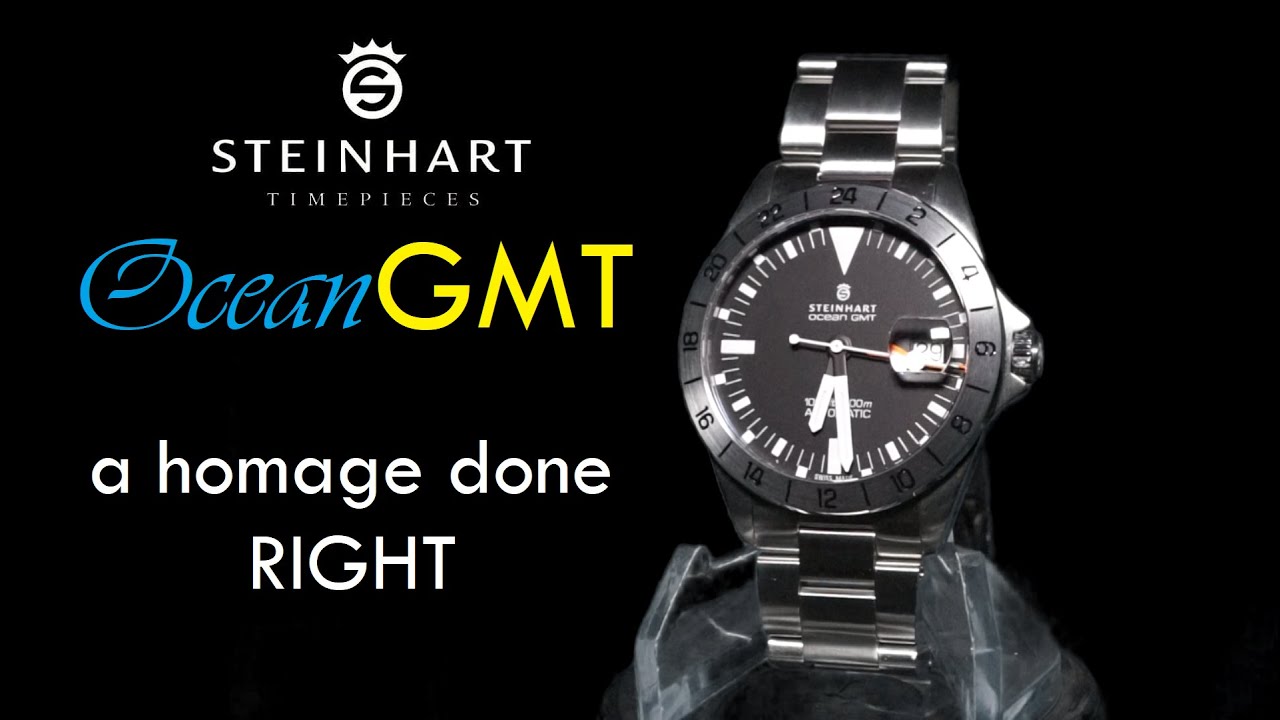 Steinhart Ocean Automatic GMT | A Homage Done RIGHT | An Olko Watches Exclusive