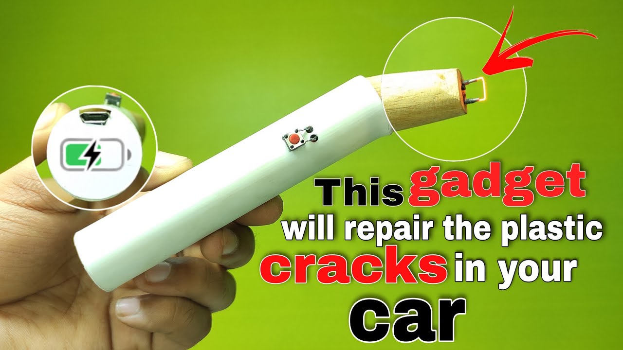 Wow.!! DIY Plastic Welding Machine with Staples pins Fix & Repair | use This gadget 2 different ways