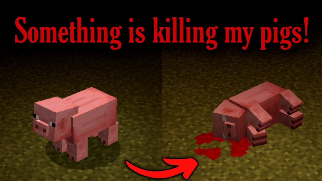 If your farm pigs start dying, stay away from their corpses! (Minecraft Creepypasta)