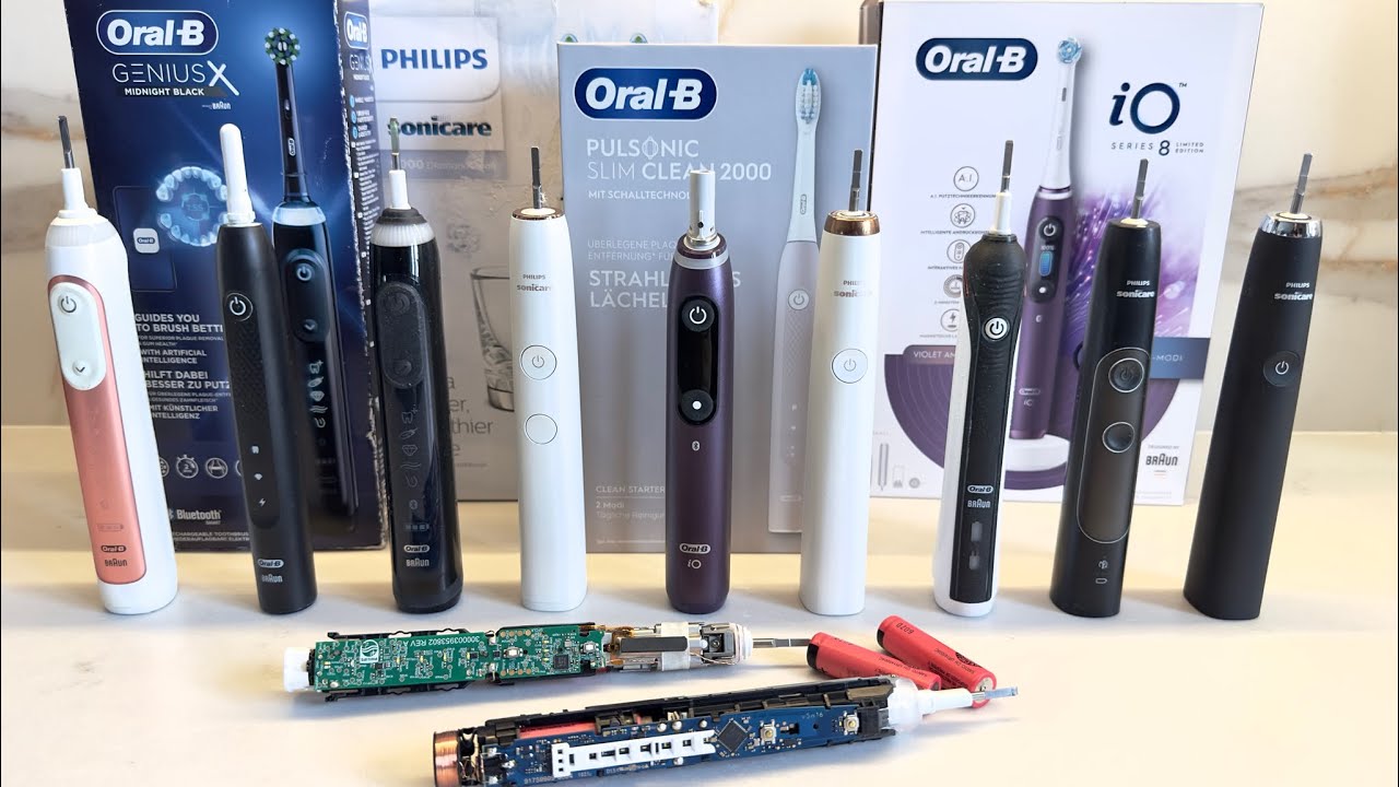 Jak wymienić baterię w szczoteczka Oral-B i Philips sonicare battery replacement naprawa