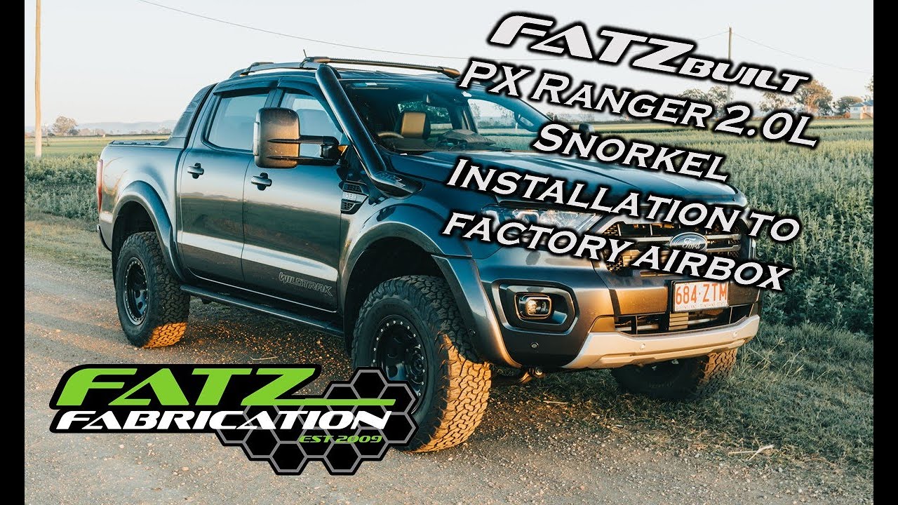 PX Ranger 2.0L Fatz Snorkel Installation