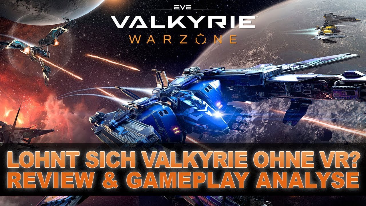EVE: Valkyrie - Warzone: Review/Gameplay Analyse - Besser als in VR? [Deutsch | PS4 | 1080p60]