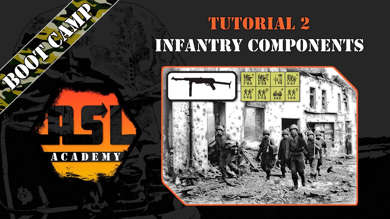 Advanced Squad Leader Tutorial #2 - Infantry Components