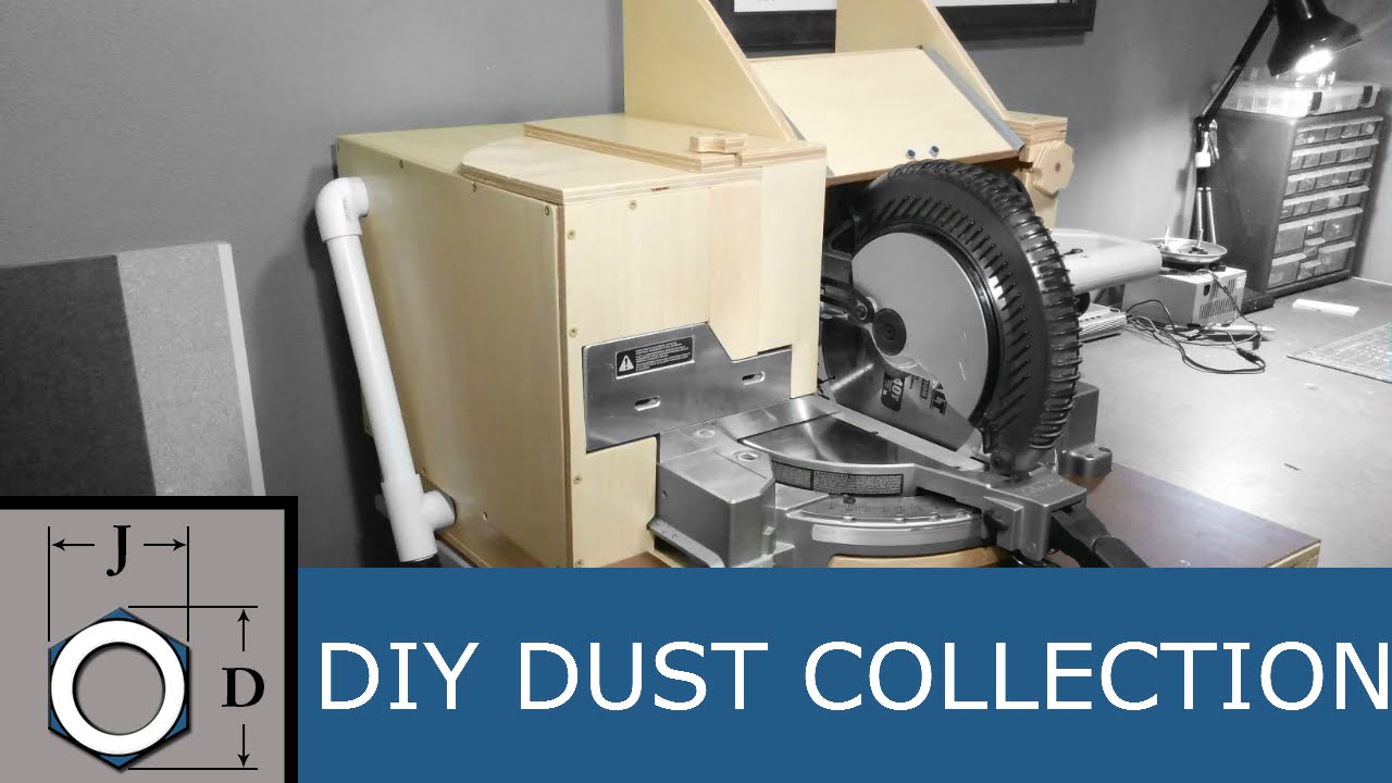 The Ultimate Dust Collection Hood for a Miter Saw