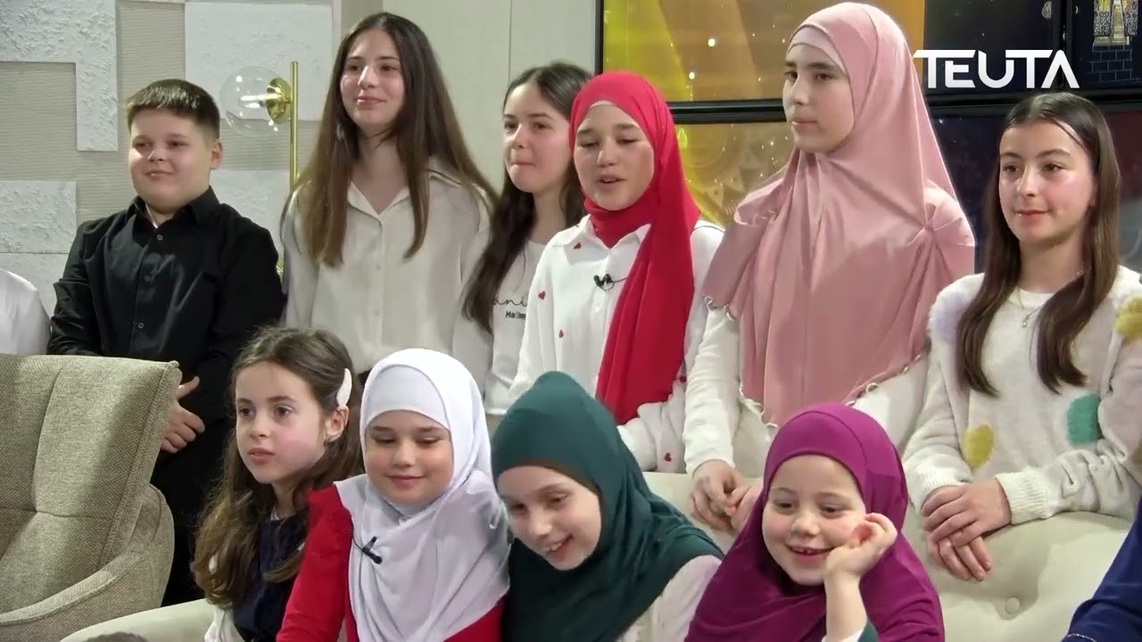 Programi i fëmijëve me fëmijët e Mektebit të xhamisë së Pashës në Ulqin