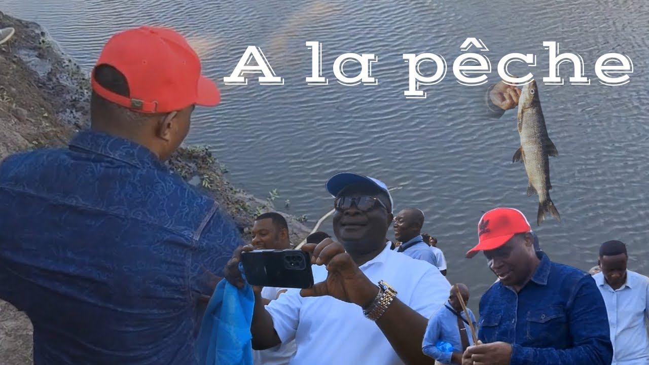 SEANCE DE PÊCHE APRÈS LA CONFÉRENCE DE MINISTRES A LUPUTA AU DAVID TAB CHEZ PAST WANGOYI LE 30-10-23