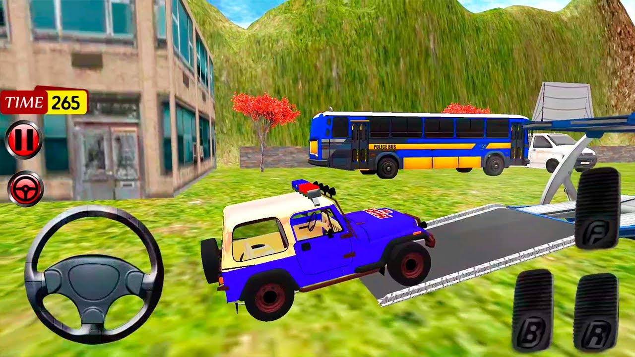 Police Car Offroad Transport Truck #2 Jeep Games 2022 | Android GamePlay