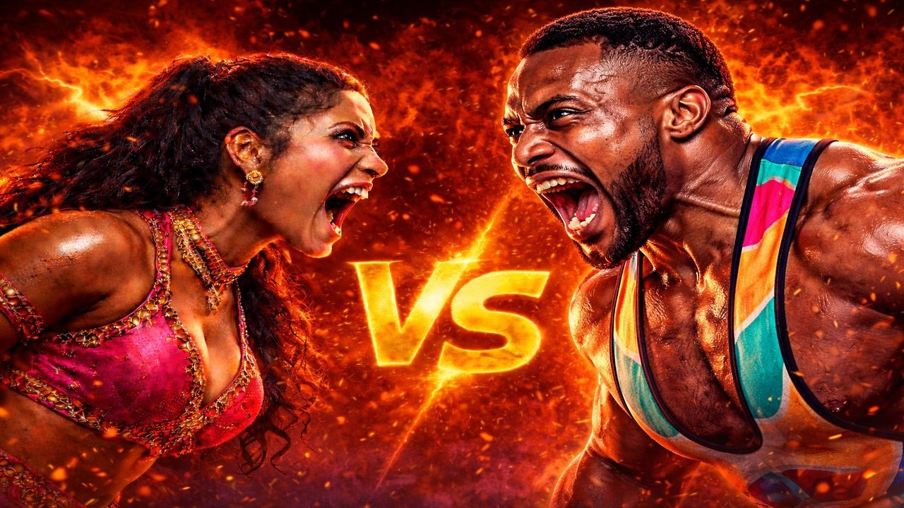 NO WAY!! Lakshmi Sahaji vs Big E – This Match BROKE The Ring! 😱🔥| WWE 2k22