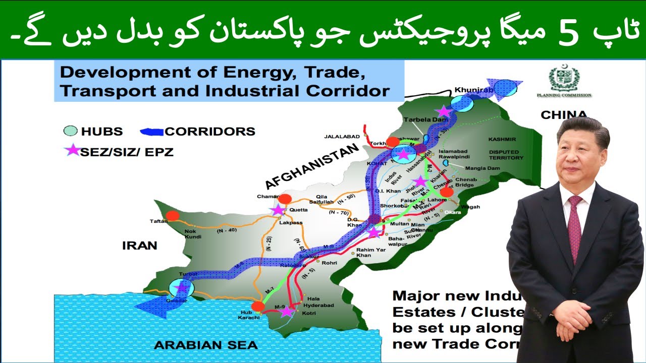 Top 5 Mega projects that will transform pakistan