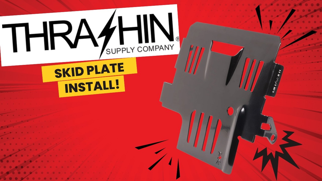 Installing the New Stamped Steel Skid Plate from Thrashin Supply on a 2025 Road Glide