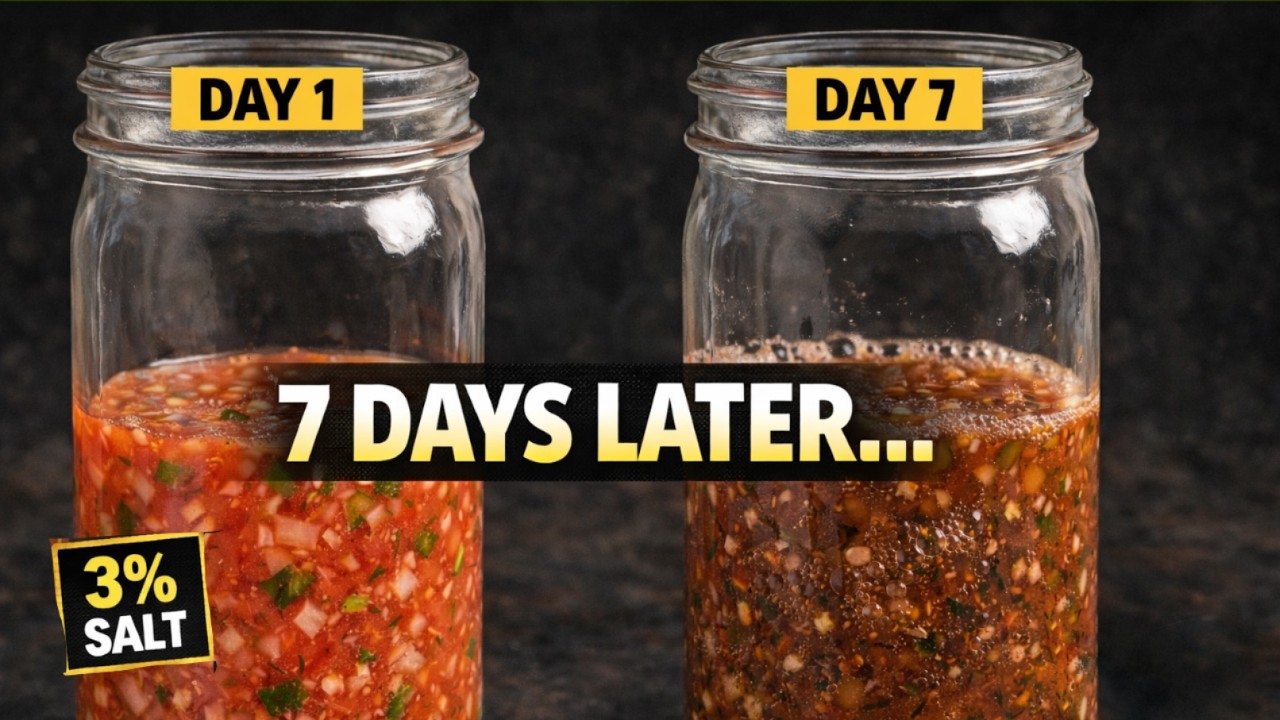 I Left My Salsa for 7 Days… This Happened !!