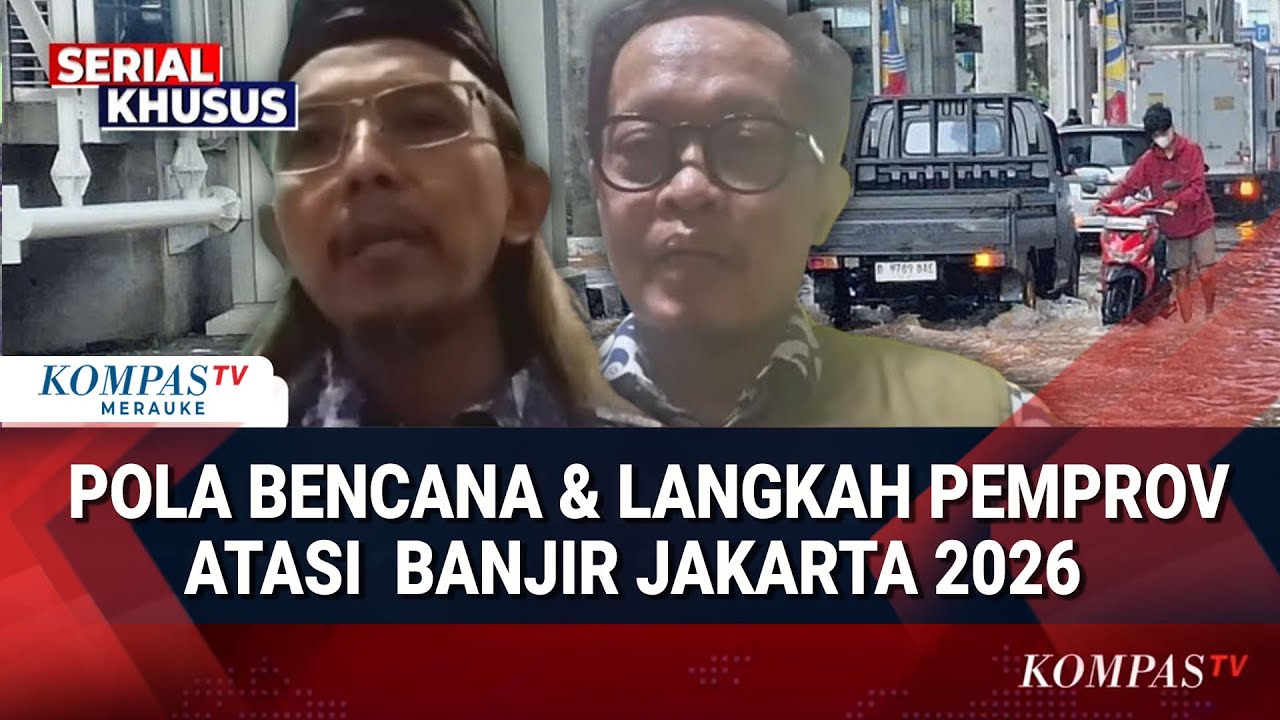Blak Blakan! BPBD Peneliti BRIN Ungkap Pola Bencana & Langkah Pemprov Atasi  Banjir Jakarta 2026