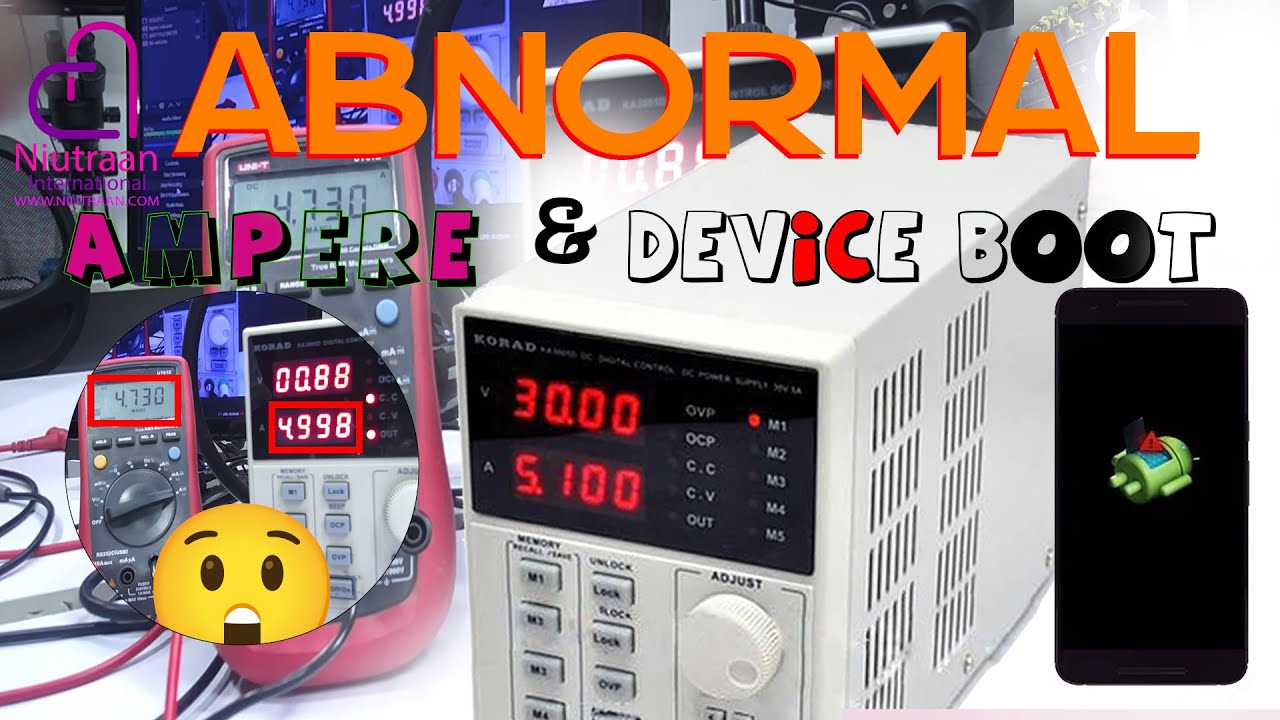 CALIBRATE | KORAD | DC POWER SUPPLY | AMPERE | NIUTRAAN