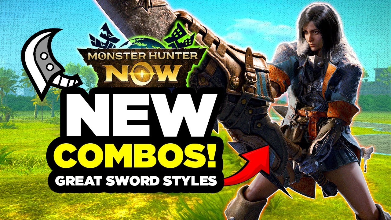 Новые стили двуручных мечей просто потрясающие! | Monster Hunter Now