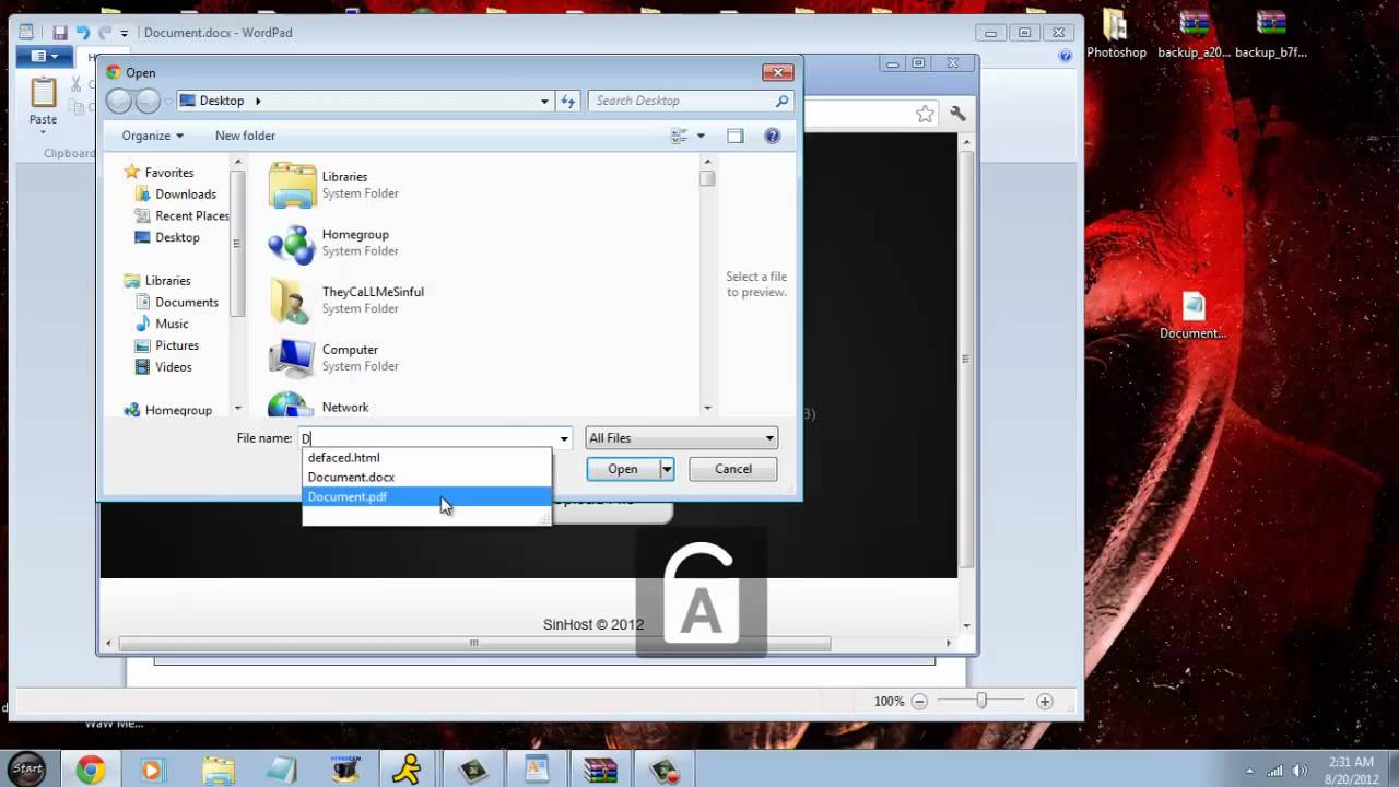 How To Make A WordPad File Into A PDF File