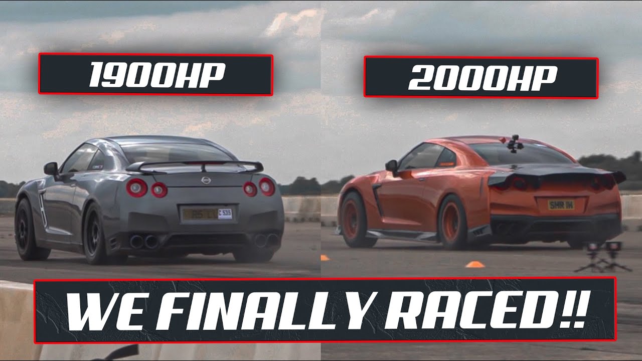 Дрэг-рейсинг на моем 1900-сильном NISSAN GTR **JM RACEWARS**