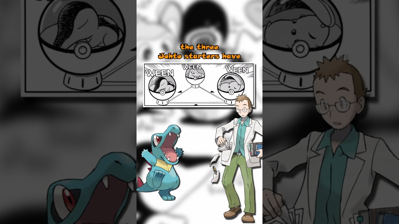 The Johto Starters don't like Professor Elm
