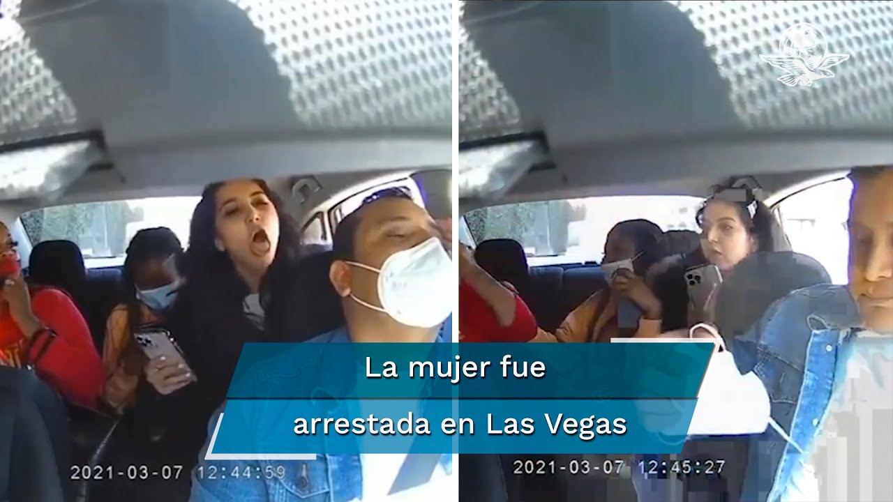 Detienen a mujer que agredió a chofer de Uber que le pidió usar cubrebocas