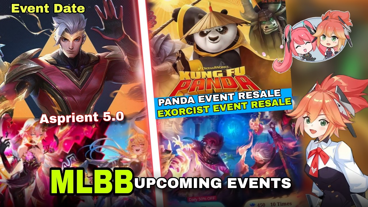Kung Fu panda skin တကောင် FREE ယူလို့ရဦးမည့်၊Mlbb Event Date 📅