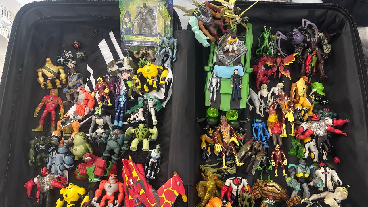 TODOS meu bonecos do BEN 10 da bandai da minha coleção (parte 1)