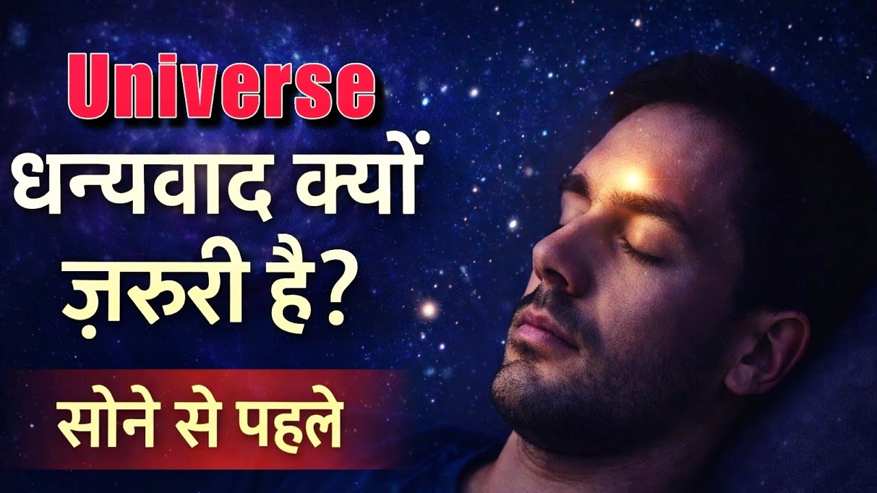 धन्यवाद ब्रह्मांड | क्यों और कैसे धन्यवाद कहें? | Positive Gratitude Affirmations 