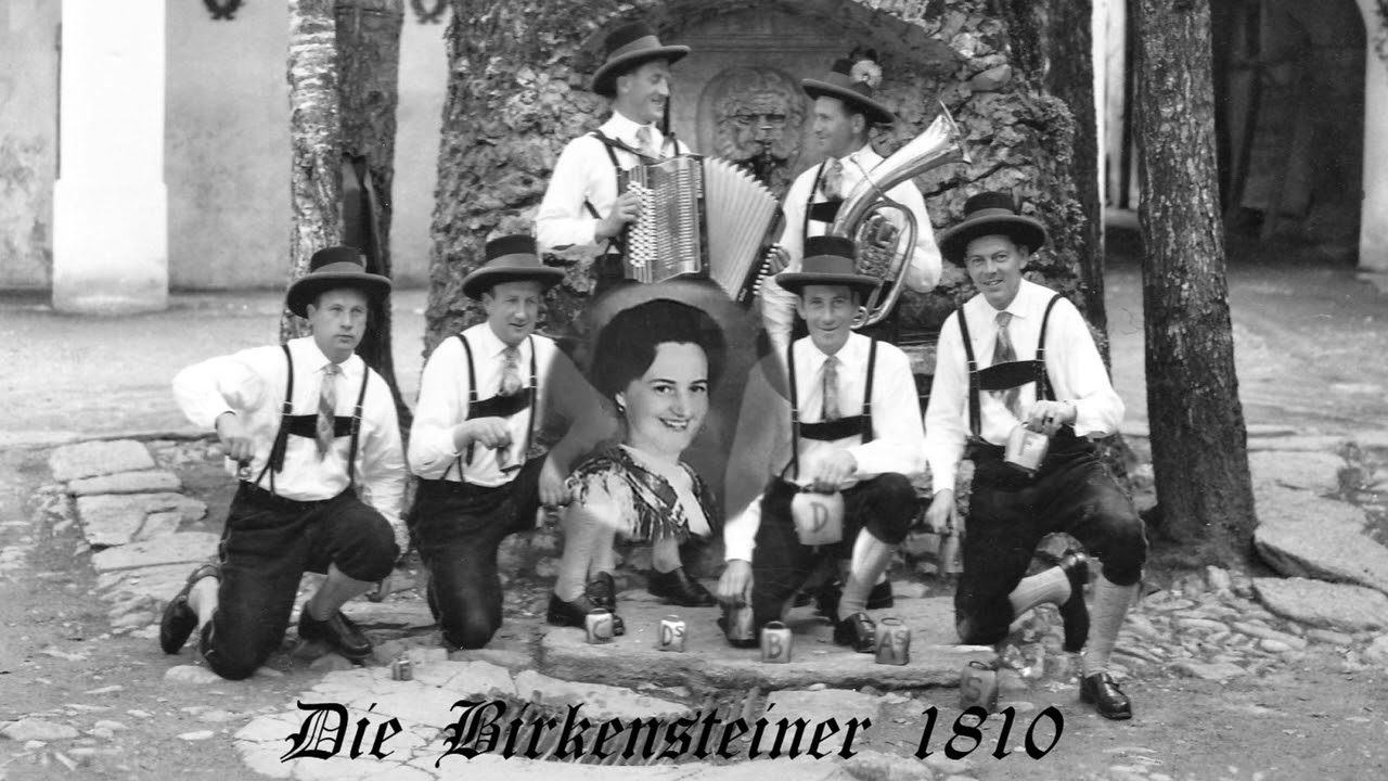 Die Birkensteiner 1810 - Wann ma auf die Alma gehen