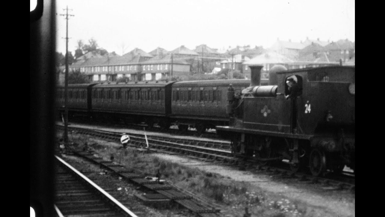 Isle of Wight Railways, 1966 steam -  Ryde to Cowes