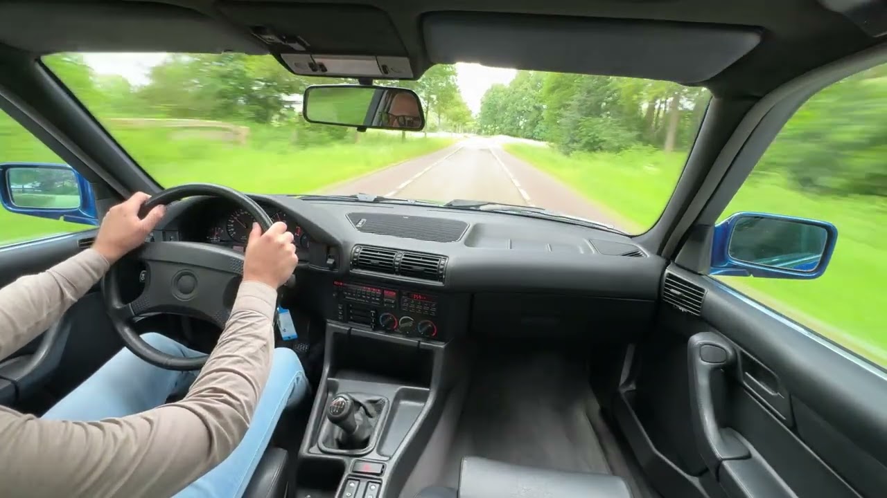 BMW E34 M5 Touring - Driving - 1992, Avusblau, One of 891, Full Service History - Oldenzaal Classics