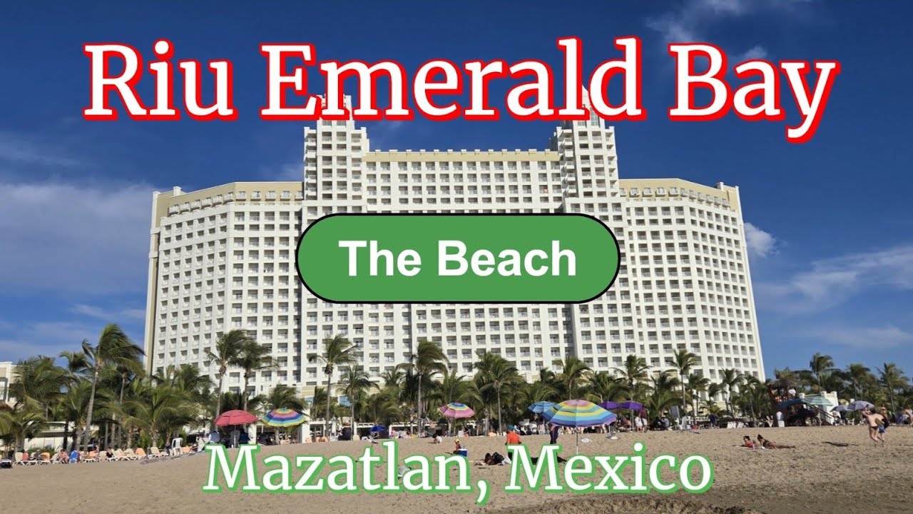 The Beach at Riu Emerald Bay Mazatlan Mexico #riu #emeraldbay #mazatlan #beach #mexico