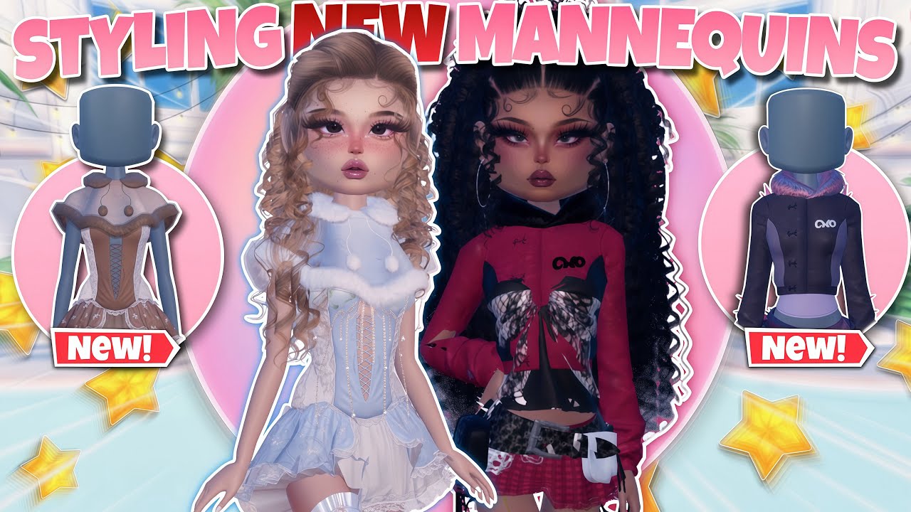 ONLY Styling *NEW* Winter Mannequins In Dress To Impress!! (ROBLOX)