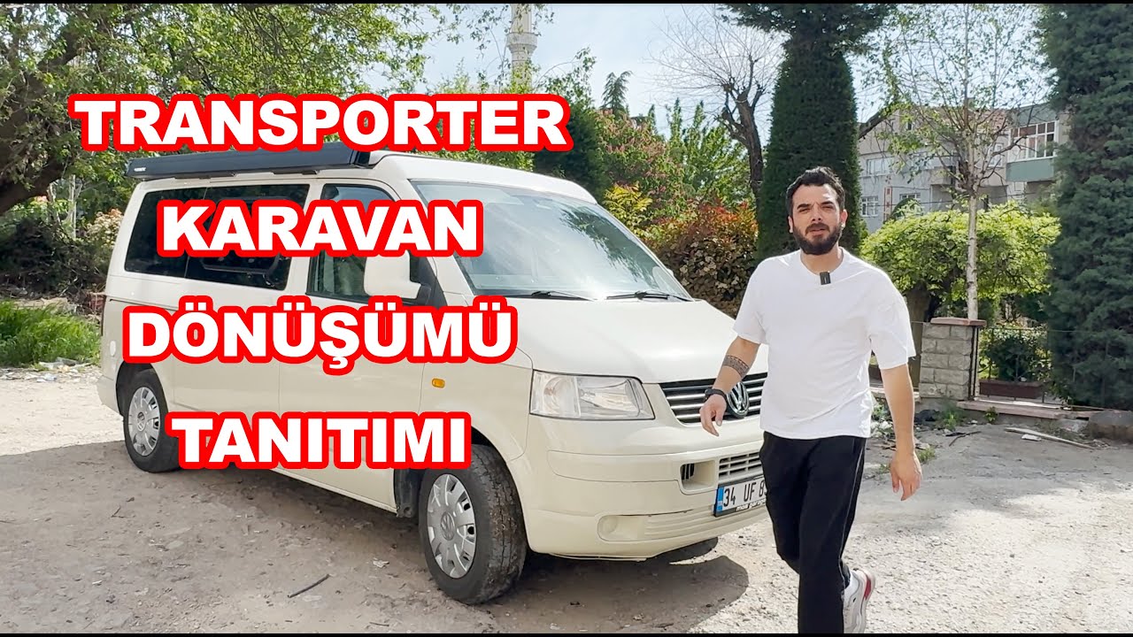 Popup Tavanlı Transporter Karavan Dönüşümü Tanıtımı