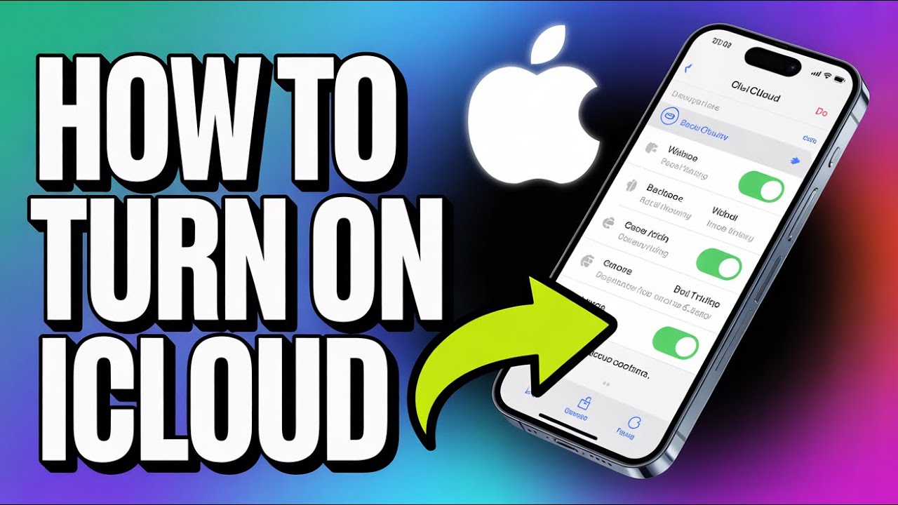 How to Turn On iCloud – Enable Backup and Sync