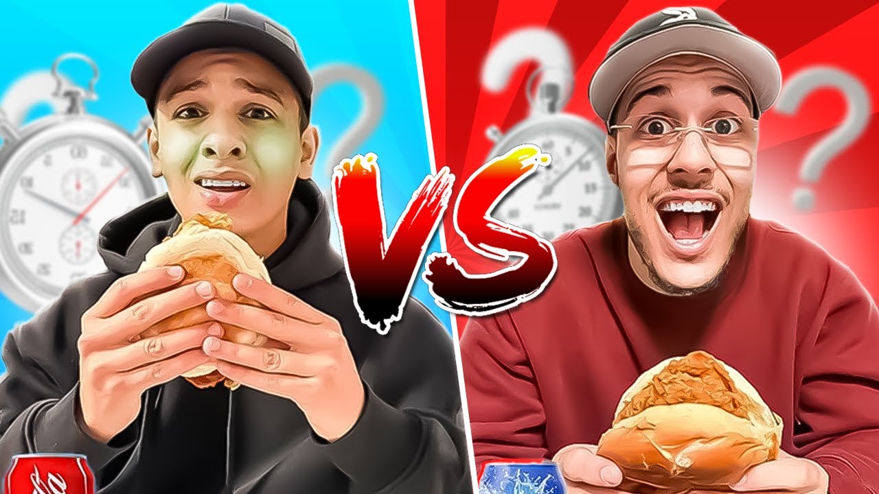 Eetwedstrijd Gaat Compleet Fout..🍔