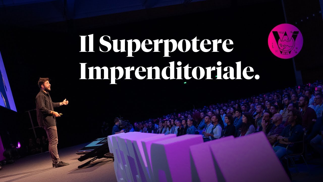 IL SUPERPOTERE IMPRENDITORIALE: Dario Vignali al Marketers World 19