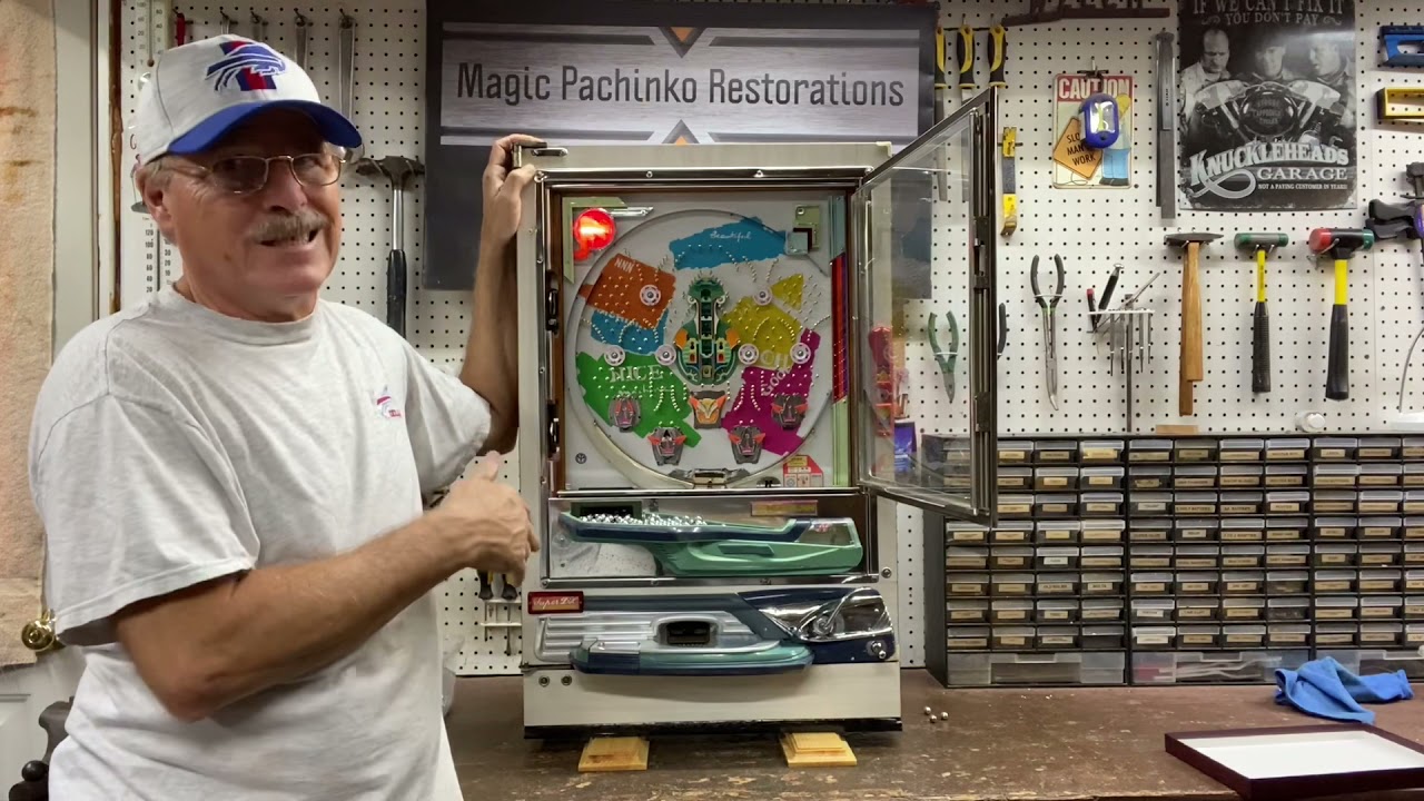 How to make sure your vintage pachinko machine is fully functional.