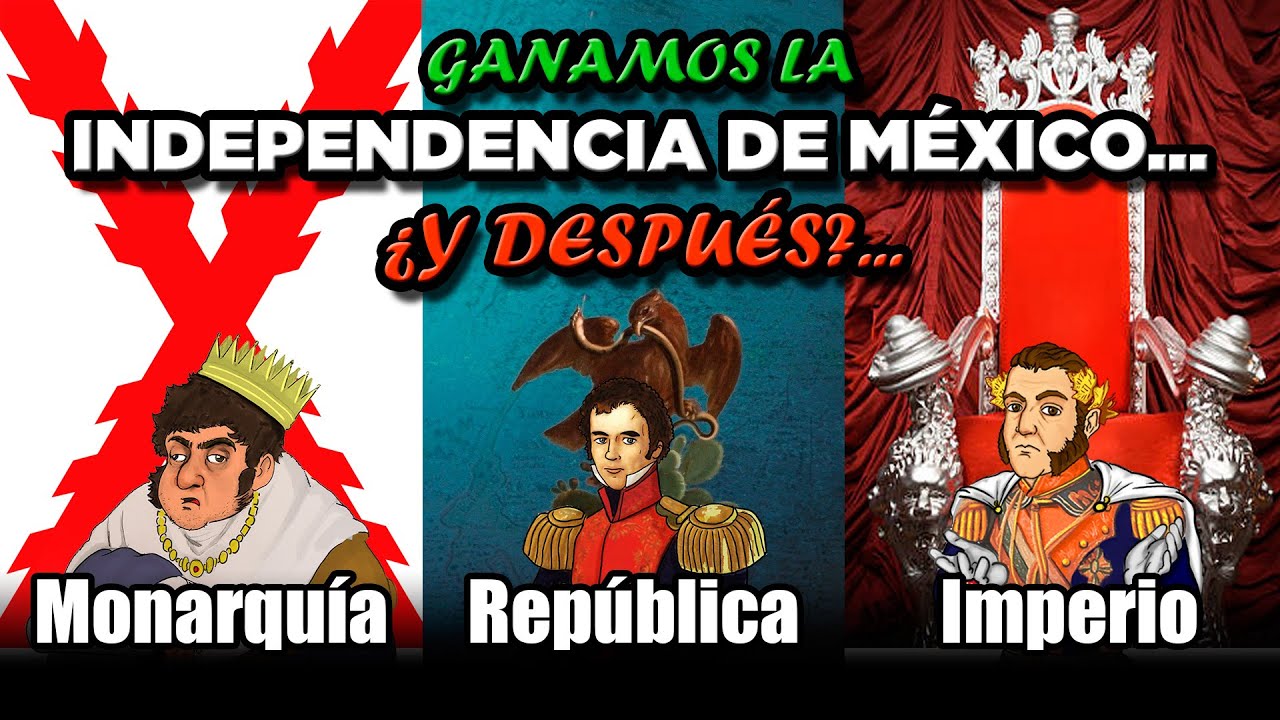 Los Proyectos Políticos después de la independencia de México - Bully Magnets - Historia Documental
