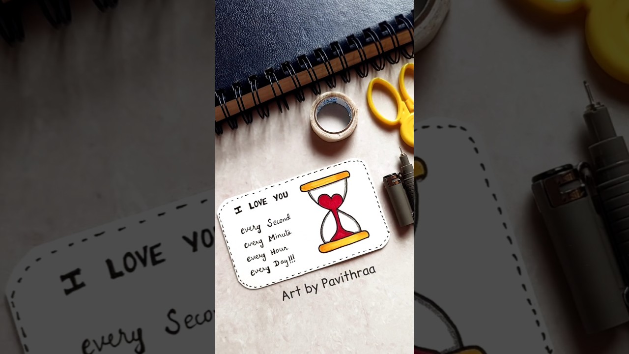 Cute love card ideas⏳❤️