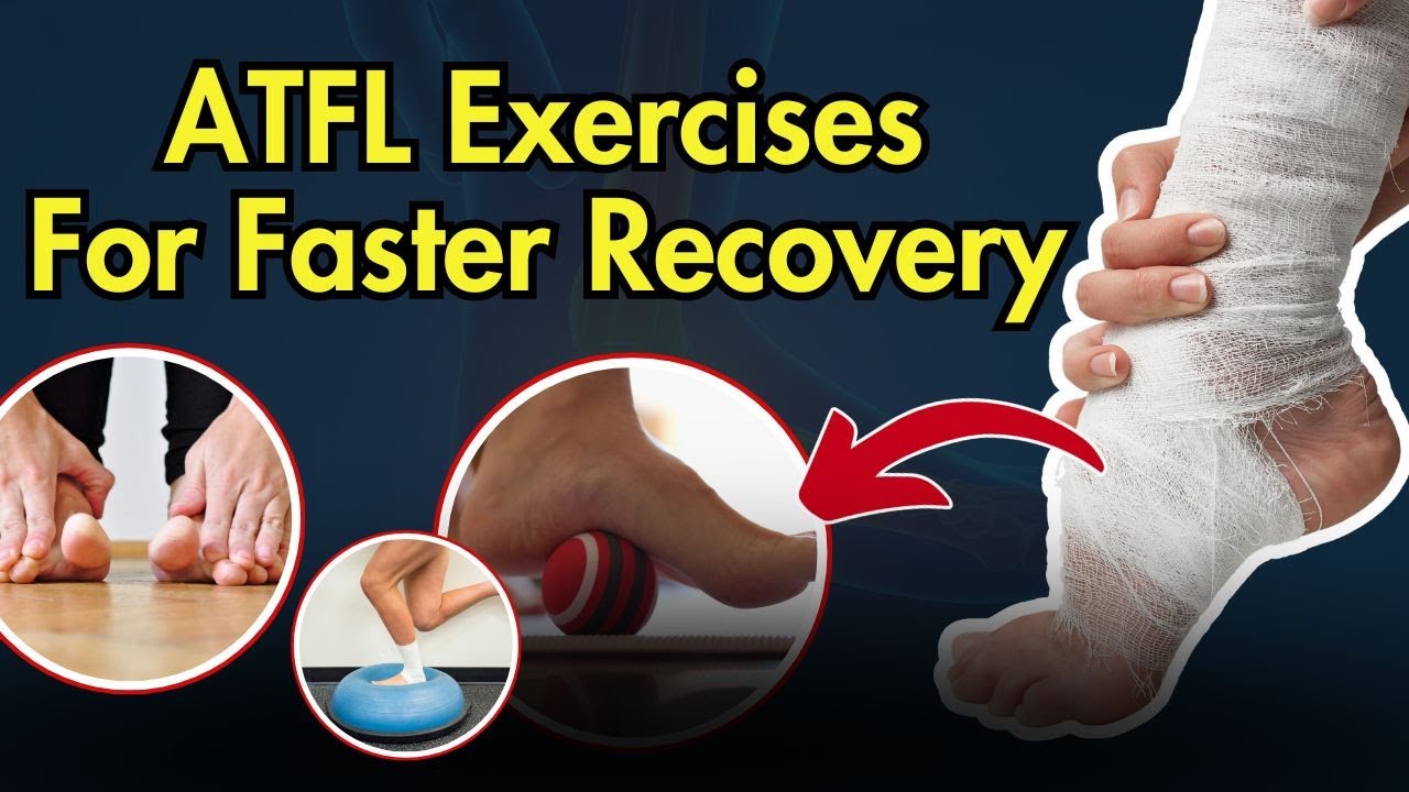 Physio therapy for Foot Ankle / Physiotherapy after Ankle Sprain / ATFL PHYSIO | Dr Chandan Narang
