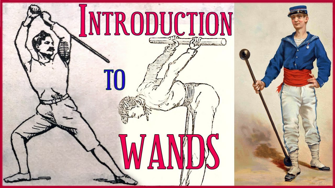 Intro to the Different Types of Antique Wands, Staffs & Barbells used in 19th century exercise - E10