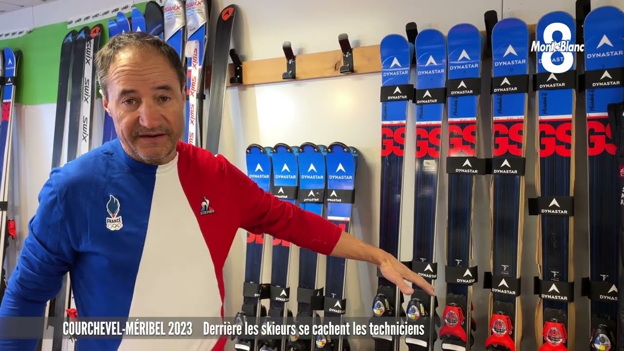 Derrière les skieurs se cachent les techniciens