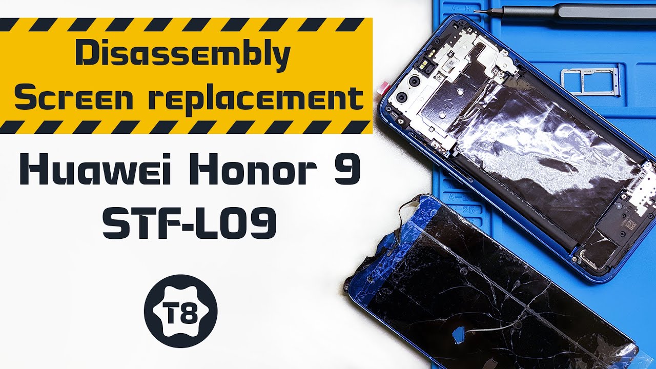 Huawei Honor 9 (STF-L09) Disassembly & Screen Replacement