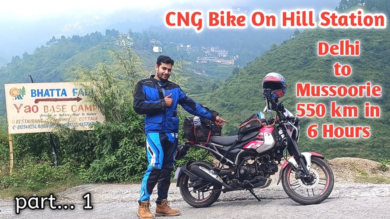 Bajaj Freedom 125 CNG Bike on Hill Station part-1 || CNG Bike Long Ride || #bajajcng