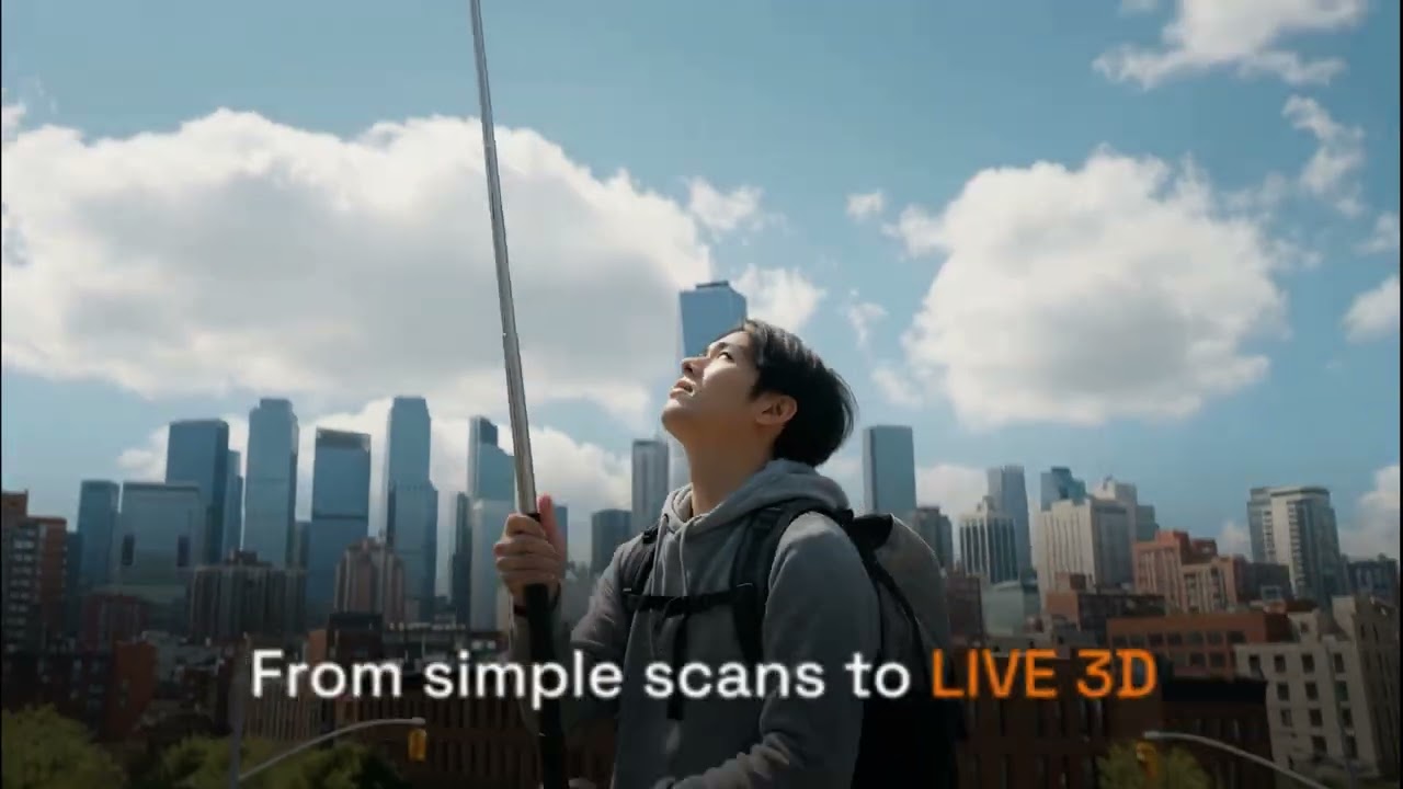 City-Scale 3D Mapping + LIVE 3D (Street / Outdoor / Indoor) Map