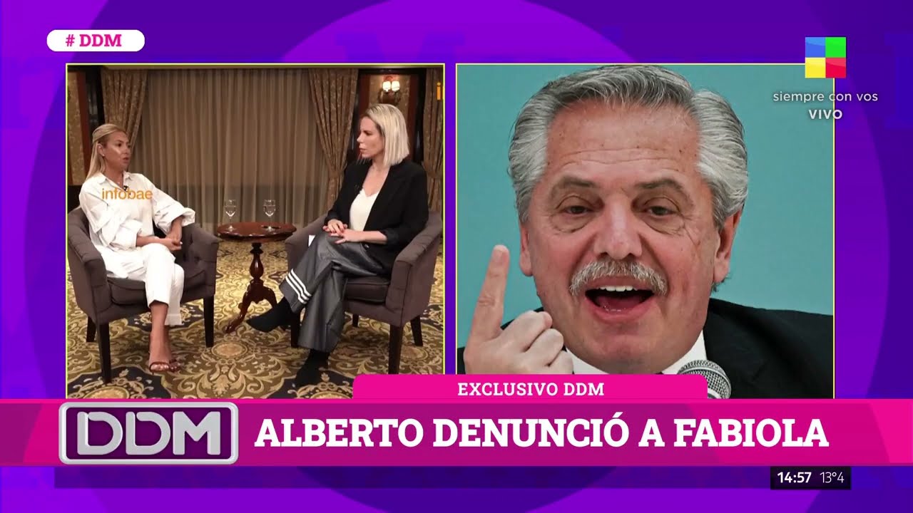 🔴 Alberto Fernández DENUNCIÓ a Fabiola Yañez por la difusión de los videos de Tamara Pettinato