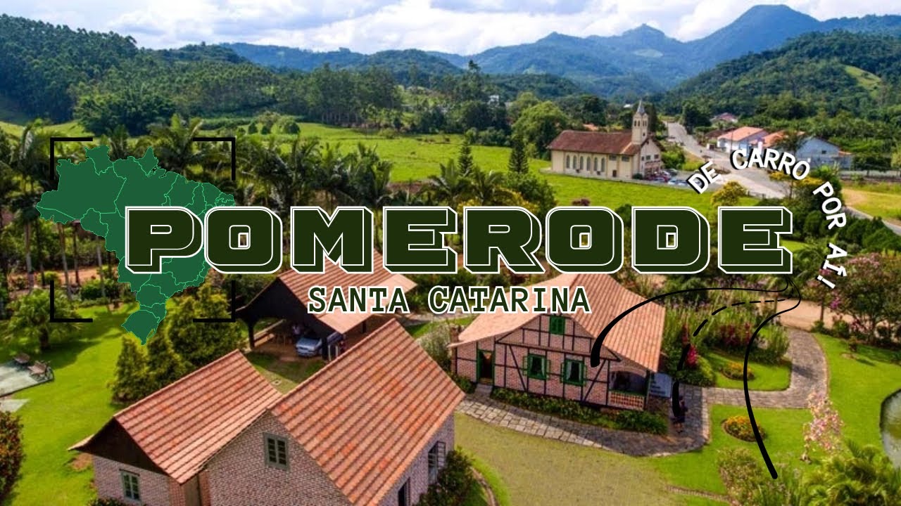 Pomerode/SC - Uma Cidade Encantadora no Vale Europeu Catarinense - De Carro Por A&iacute;!