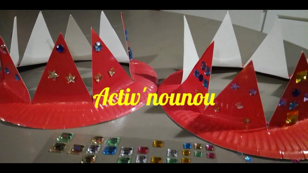 Bricolage pour l'Épiphanie : fabrication d'une couronne des rois 👑!